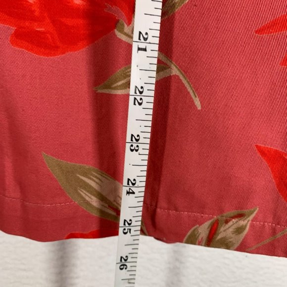 VTG Tantrums Womens Pink Floral Denim Jacket Size L Beaded Embroidered Jean Coat - Picture 10 of 13